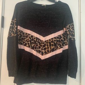 Color block sweater - size small